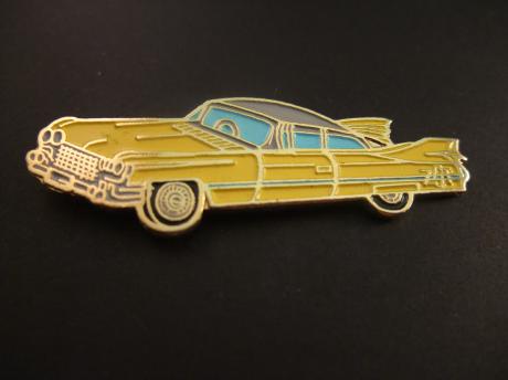 Chevrolet Biscayne sedan 1960 oldtimer geel